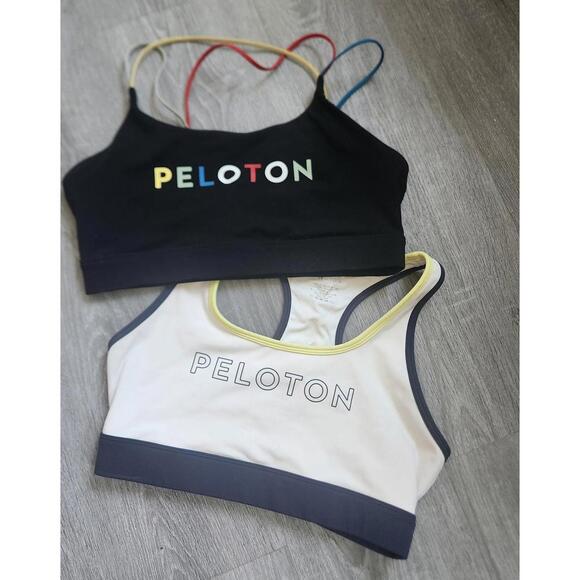 Peloton Sports Bra Womens M/L Racerback Yoga Athletic Activewear Set - Picture 1 of 5